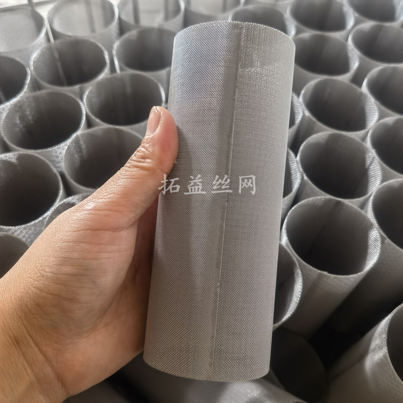 过滤筒厂不锈钢多层卷筒滤网304过滤网筒金属微型汽车配件滤油网 
