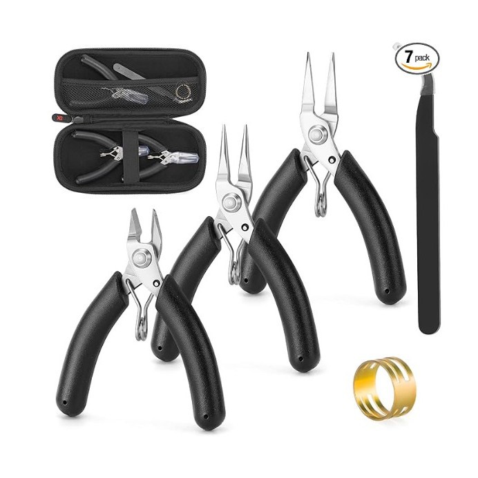 珠宝工具套件适用于DIY珠宝制作、珠宝修复、项链制作套件、手链