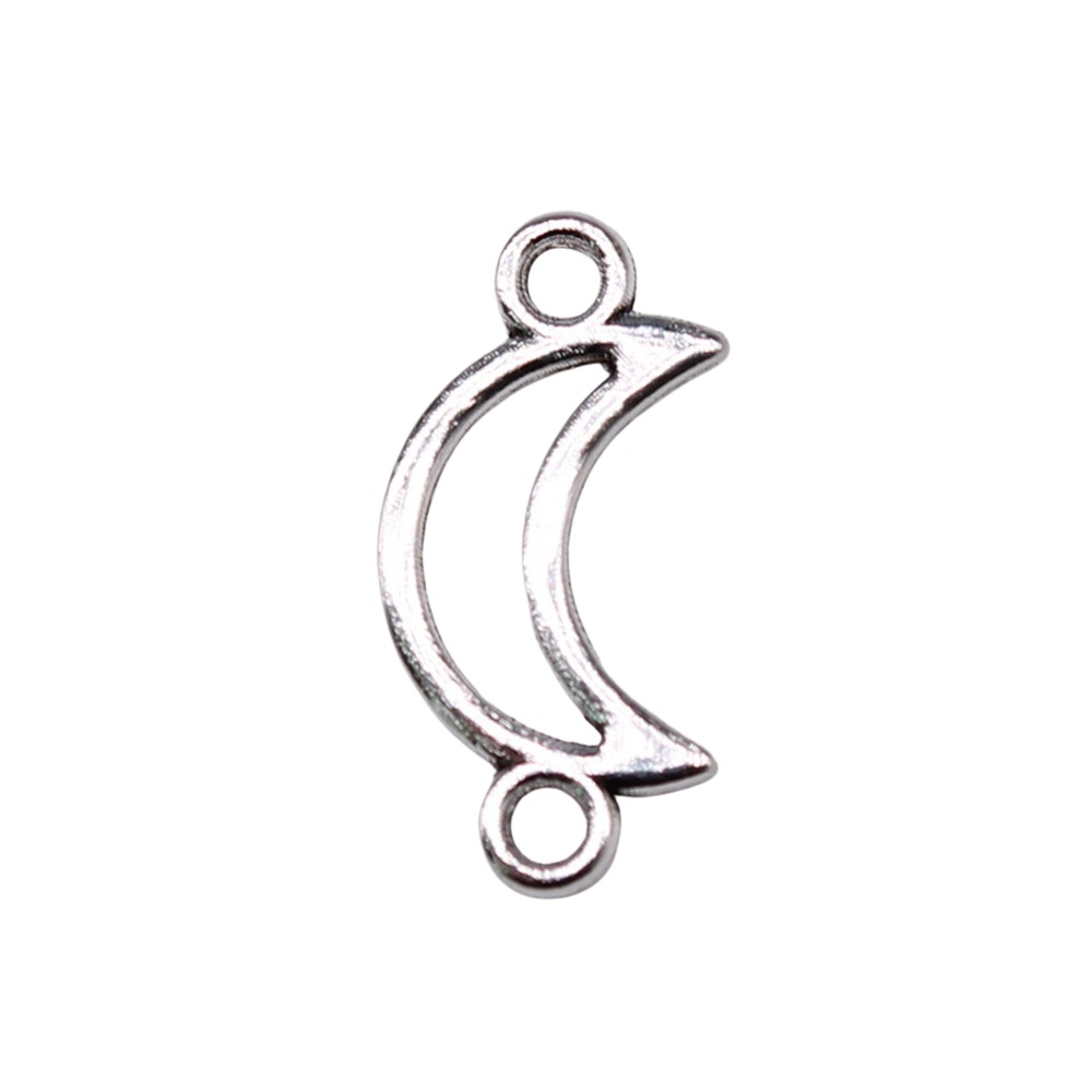 1 Piece Alloy Moon Pendant Retro display picture 3