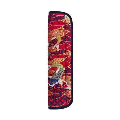 cover personality National style car | Seat belt shoulder pad - fish-jump-red-wind-edge-shoulder-pad-30cm-long