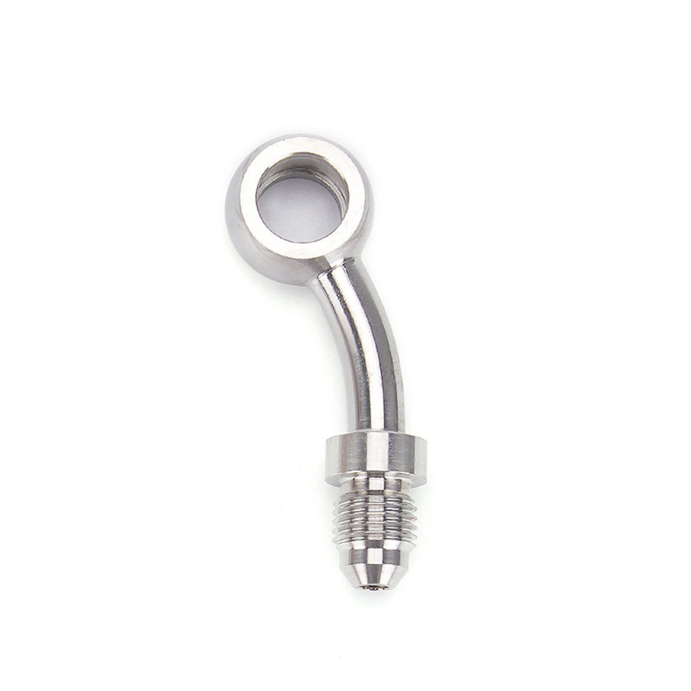 Multi-angle motorcycle modification accessories stainless steel brake hose AN3 fish-eye joint hose
