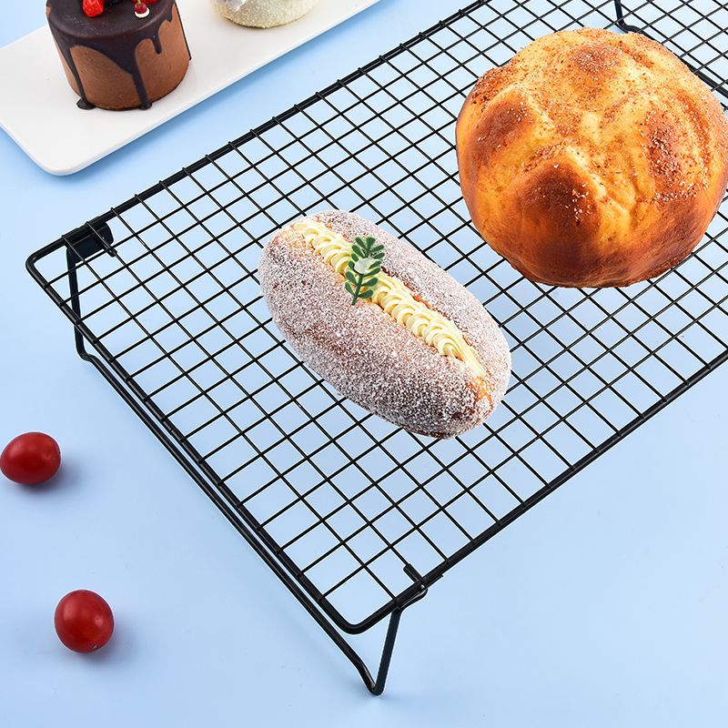 Baking Drying Rack Stainless Steel Baking Rack with Feet Drain Rack Cake Bread Cooling Rack Laptop Cooling Rack