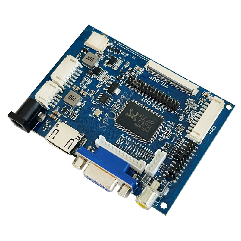 Плата PCB800099 LCD, автомобильный GPS-драйвер, конвертер HDMI VGA AV в TTL RGB LVDS
