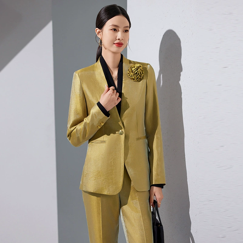 Set, autumn classic suit jacket for work, city style