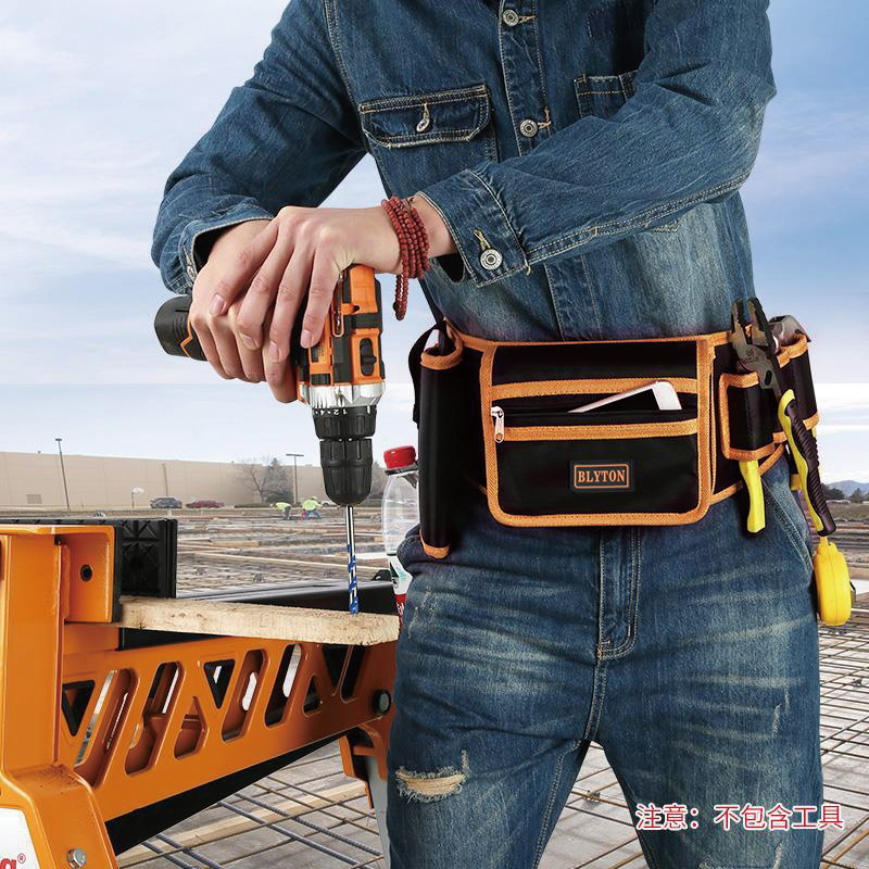 Bolsa de Herramientas para Electricista Yi Nian, Bolsa de Almacenamiento de Herramientas Multifuncional Portátil para Reparaciones, Bolsa de Herramientas para Carpintería, Caja de Herramientas