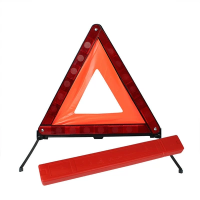 of car reflective warning: Warning sign
