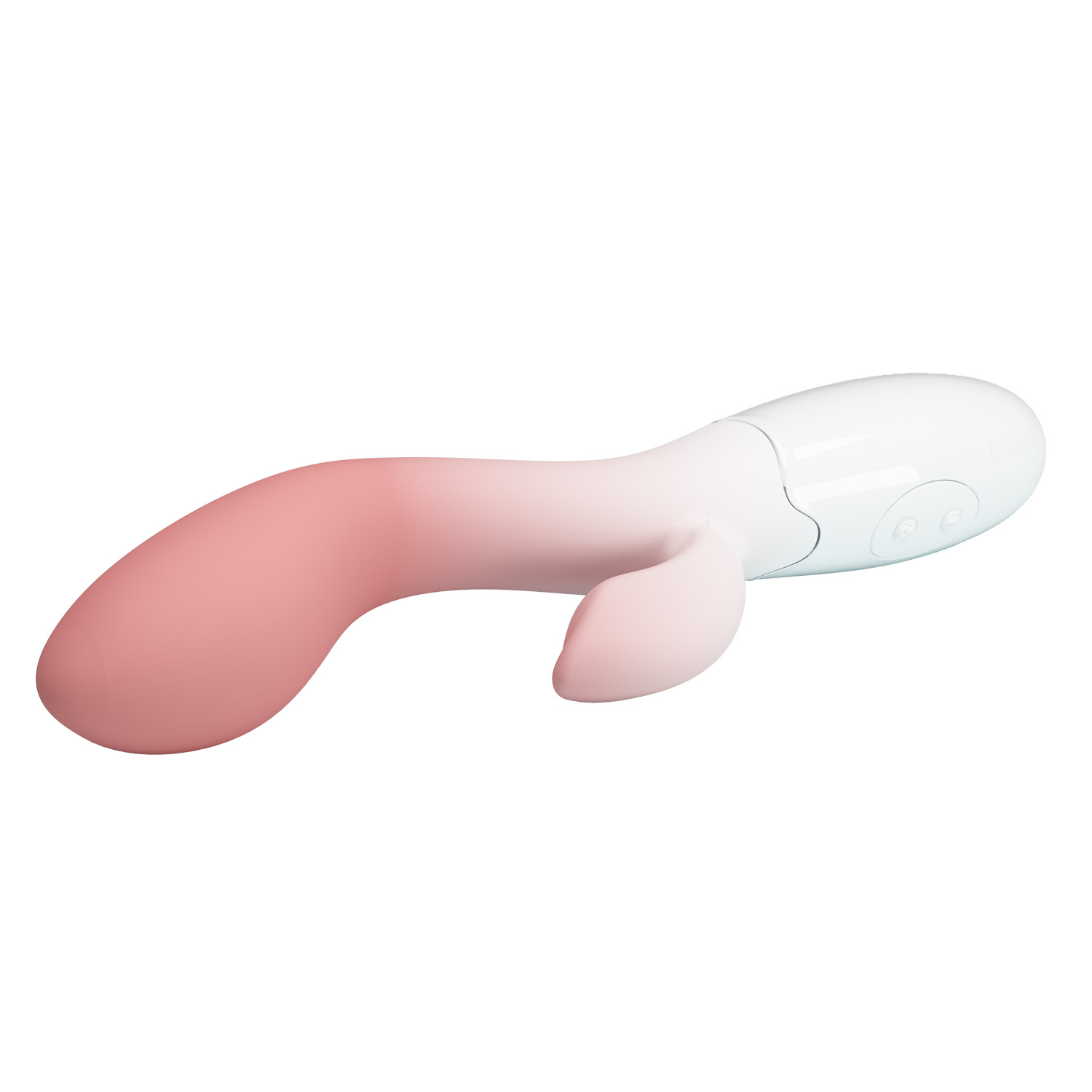 Double Vibrator Silicone Gradient Colour For Female Pleasure_voghion.com