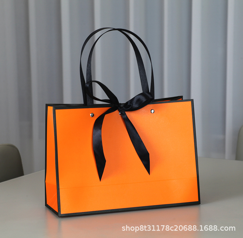 女服装店包装纸袋子化妆礼品购物定手提袋订印刷制做logo包邮现货