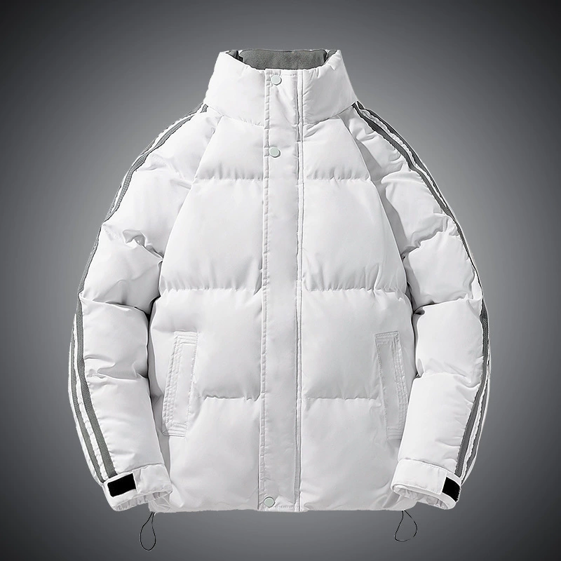 Повседневная хлопчатобумажная одежда для мужчин зимой утолщена