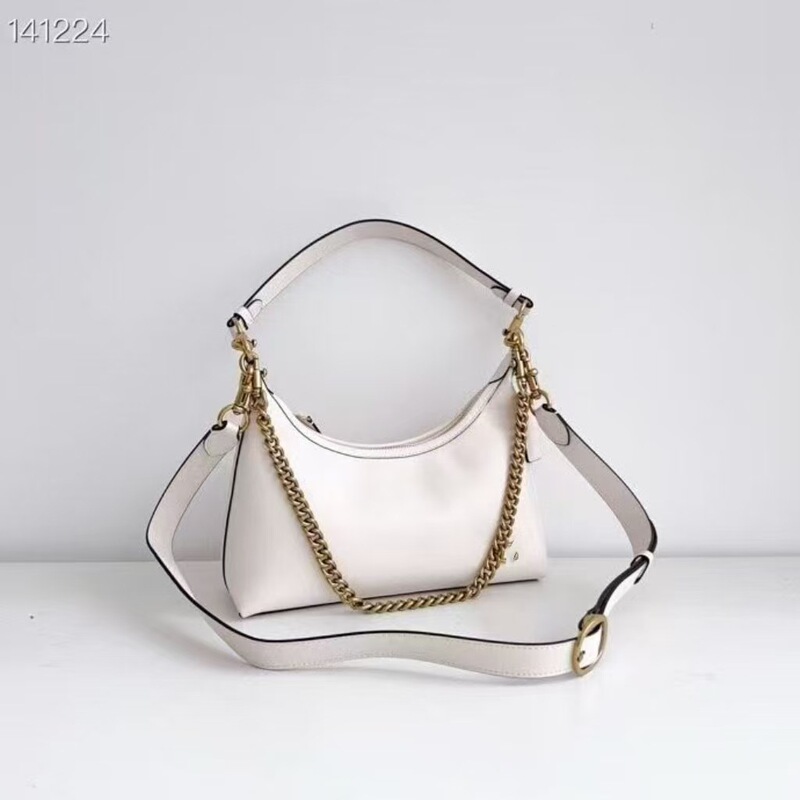 Coach's new women's bag, Juliet shoulder bag, chain handbag, horn bag, single shoulder crossbody bag, trendy