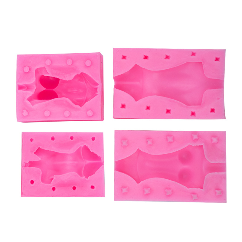 Cuerpo molde hecho a mano muñeca que hace la herramienta DIY arcilla Decoración Accesorios fondant haciendo