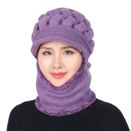 Thickened Children's conjoined Mom Casual Ha Winer Warm Middle and Elderly plush Knied_voghion.com