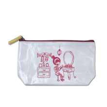 拉链帆布袋棉布束口袋可印刷LOGO丝印烫画覆膜广告语免费设计