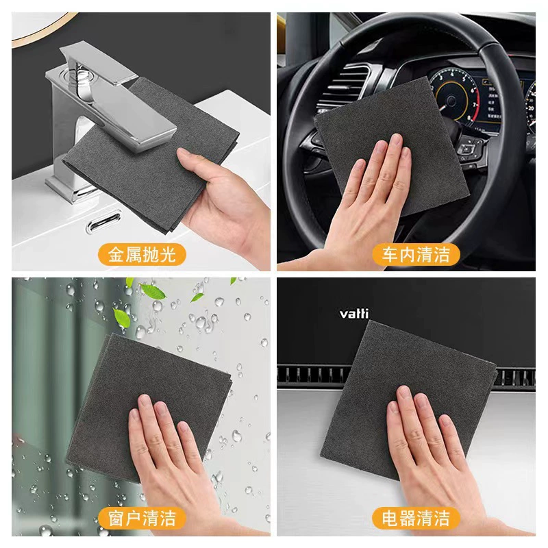 Magic cloth rubbing glass dedicated rag thickened, marks, no water marks, wipe mirror artifacts, houses, no hair, water absorption cloth