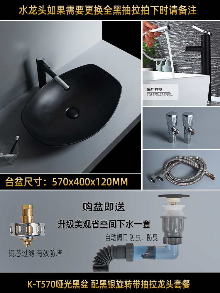 Cerámica creativa lavabo lava