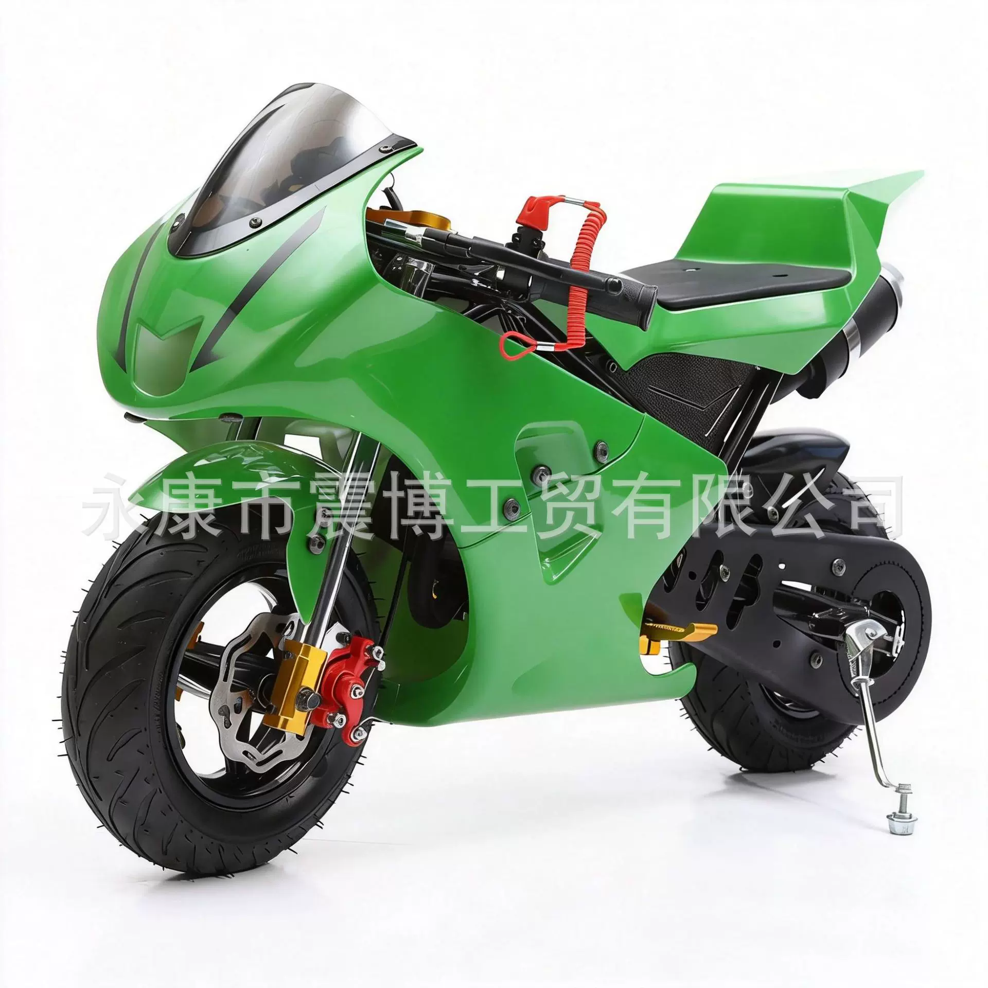 跨境49cc迷你小跑摩托车小型机汽油版加汽燃油小型儿童版沙滩车