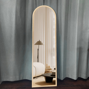 New Chinese Style Full-Length Mirror, Dressing Mirror, Internet Celebrity Floor-To-Ceiling Mirror, Wall-Mounted Clothing Store Fitting Mirror, Girls Dormitory Large Mirror
