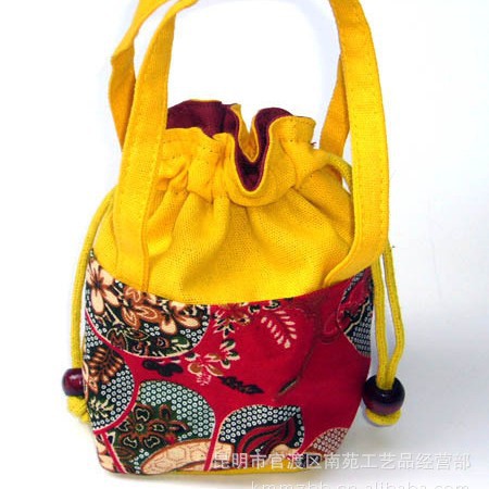 云南民族包批发 民族印花手提小包茶叶包零钱包