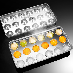 304 stainless steel fast freeze ice cube model hotel floor metal ball type ice cube tray cocktail whiskey ice ball