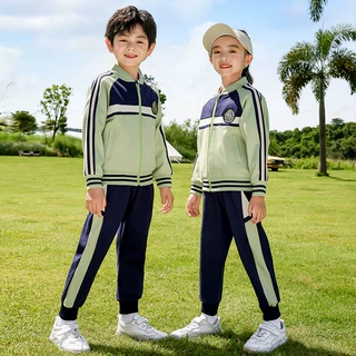 2023校服套装小学生春秋款一年级儿童三件套学院风班服幼儿园园服