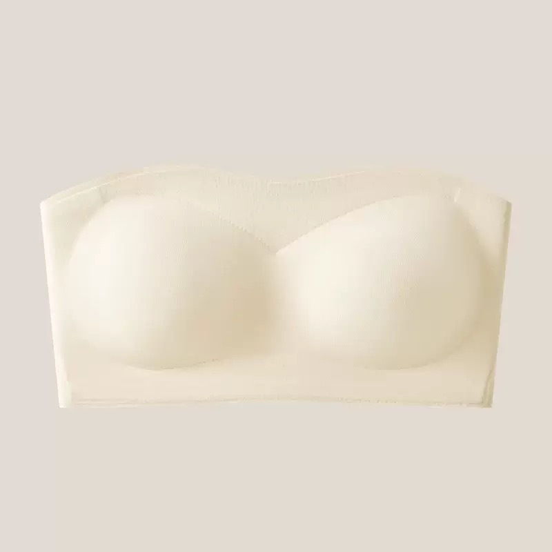 Base líquida invisible sin cinturón de hombro ropa interior de mujer barra de gelatina antideslizante colapso pecho pequeño colapso pecho sin marcas sujetador tipo pecho image 8