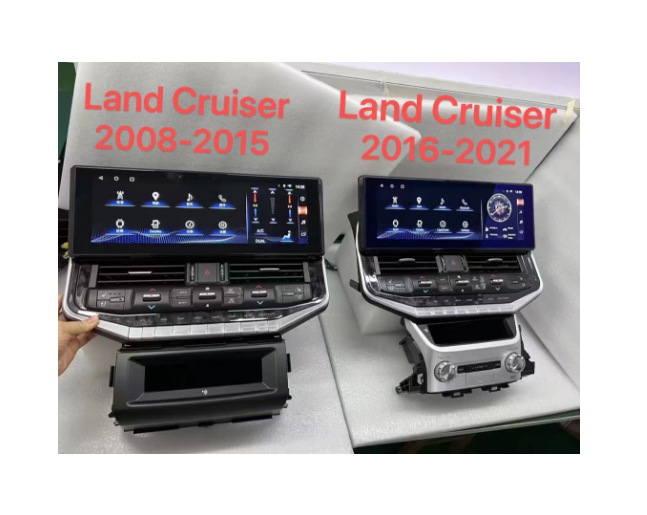 Suitable for Toyota Cruiser Lc200 Modified and Upgraded Lc300 Central Control Android Large Screen Car Navigation 16.3inch