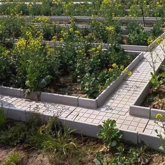菜园菜沟板成品田园小院改造菜地挡土板水泥菜地铺路砖菜地沟槽
