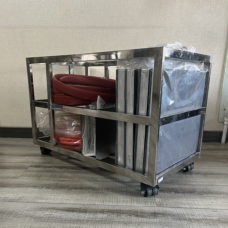 鸿业智能搬运气垫越障型48吨大型设备气浮搬运气垫装置