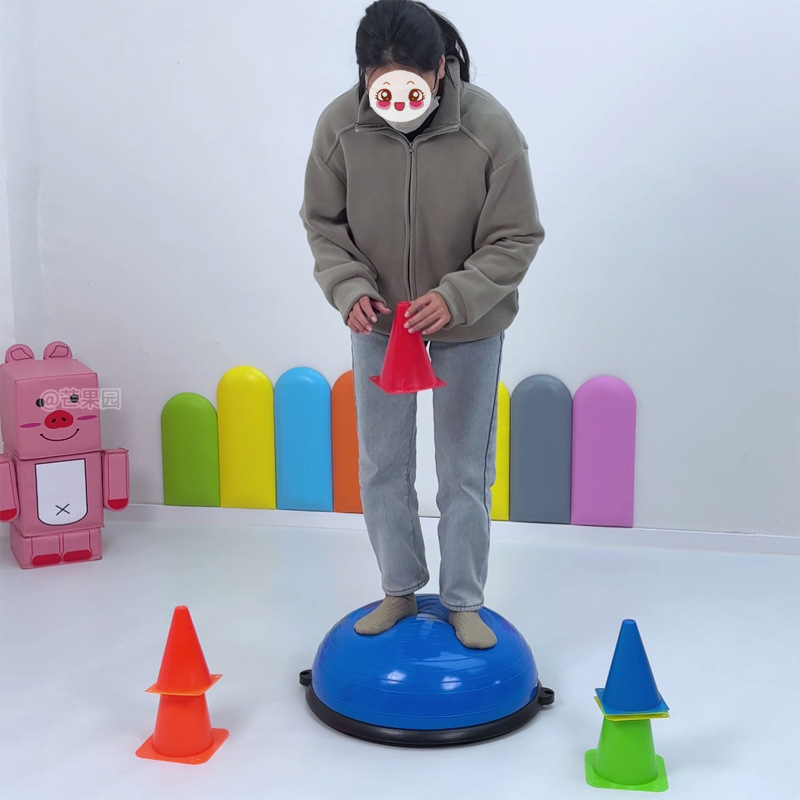 Bolas de velocidad de onda equipos de entrenamiento sensorial para niños accesorios para el hogar balón de equilibrio indoor ejercicio físico juego de juguetes