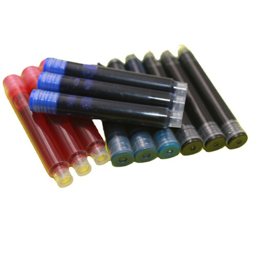 Universal Color Bulk Ink Cartridge Student Steel Pen Ink Cartridge General Purpose Pen Ink Cartridge Black Ink Tank