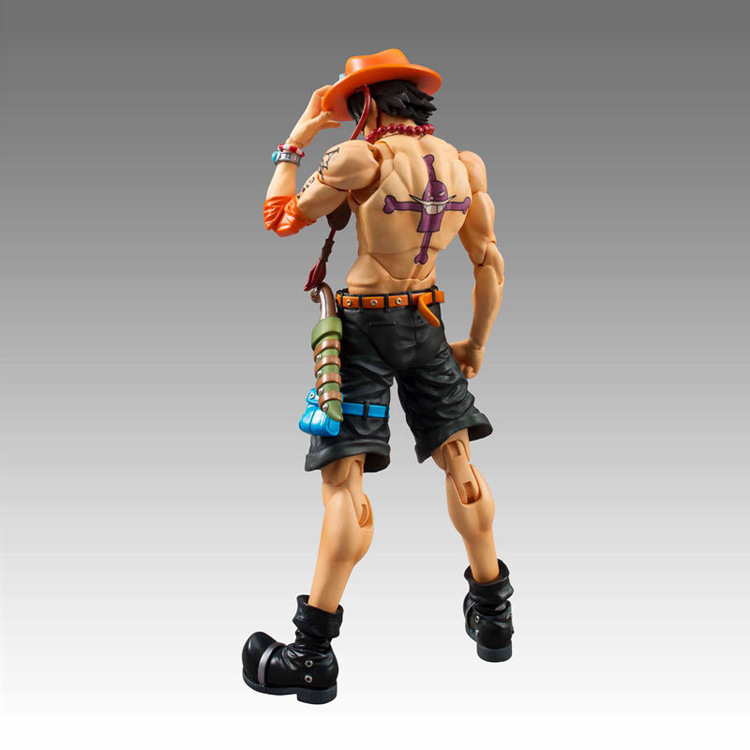 ワンピース可动エースフィギュア入れ替え可ハンド人形フィギュア玩具テーブルデコレーション置物|undefined
