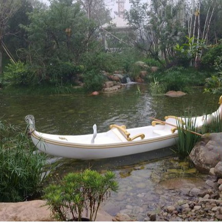 定 做威尼斯贡多拉欧式水上婚纱摄影景观装饰木船公园游船观光船