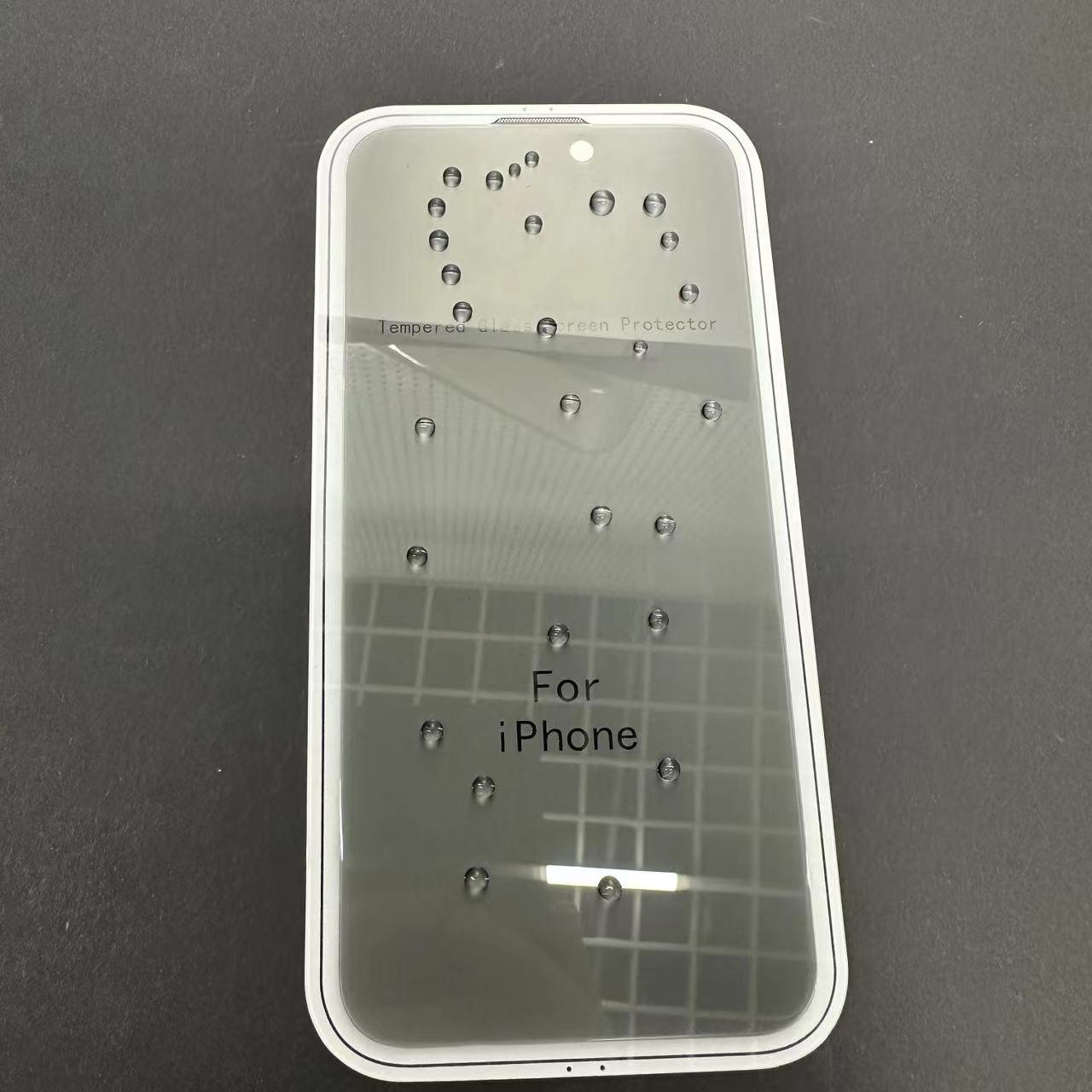 Aplicable a Apple 15 peep-prueba de película templada pantalla completa sin borde negro versión completa cubierta completa con red