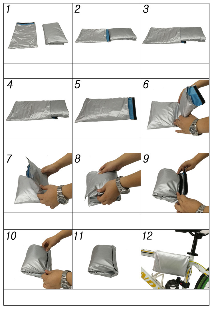 Cross-border Amazon bicycle cover two side-by-side bicycle cover two bicycle clothes rainproof, dustproof and sunscreen