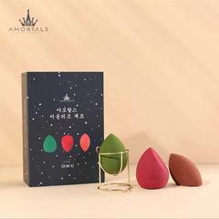 Ermu Tang Starry Sky Beauty Makeup Sponge Ultra Soft Foam Sponge Egg Powder-Free Puff Makeup Egg Cosmetics Set Official