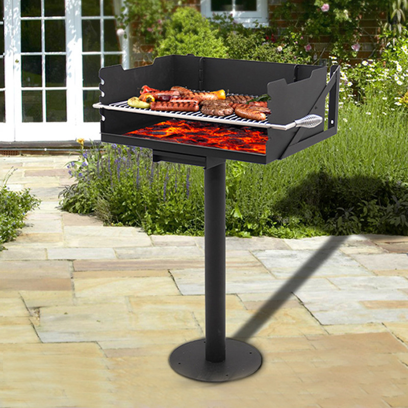 horno de barbacoa vertical transfronterizo con 304 parrilla de acero inoxidable parrilla de barbacoa BBQ parrilla de carbón horno vertical