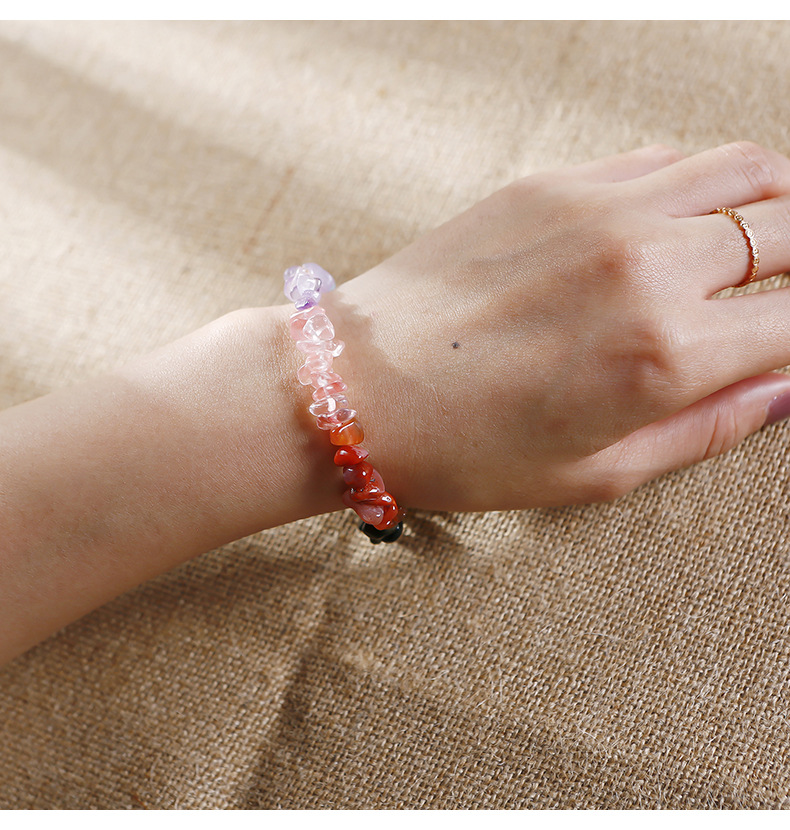 Simple Style Geometric Crystal stone Bracelets 1 Piece