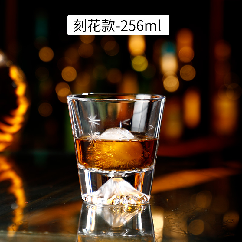 Vidrio de cristal creativo de cóctel de whisky conjunto de tazas de vino clásico tumbler bar cerveza