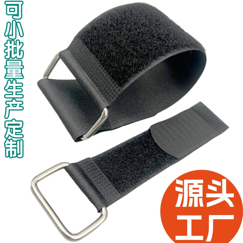 Velcro Cable Tie Reverse Buckle Nylon Hook and Loop Tape Self-Adhesive Buckle Storage Packaging Bundling Fixed Velcro Strap