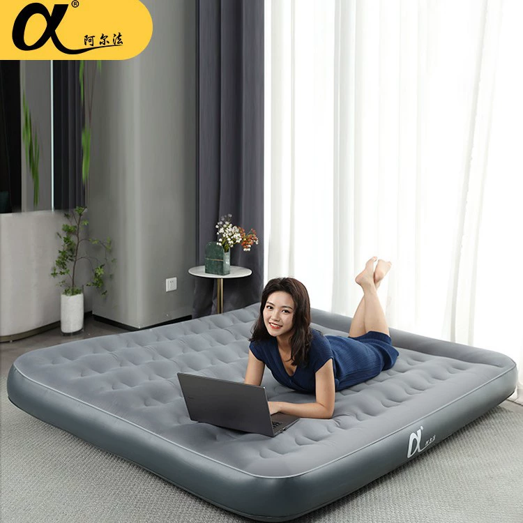 Альфа шириной 2 м надувной матрас для укладки пола дома утолщение три палатки на открытом воздухе кемпинг автоматическая надувная кровать