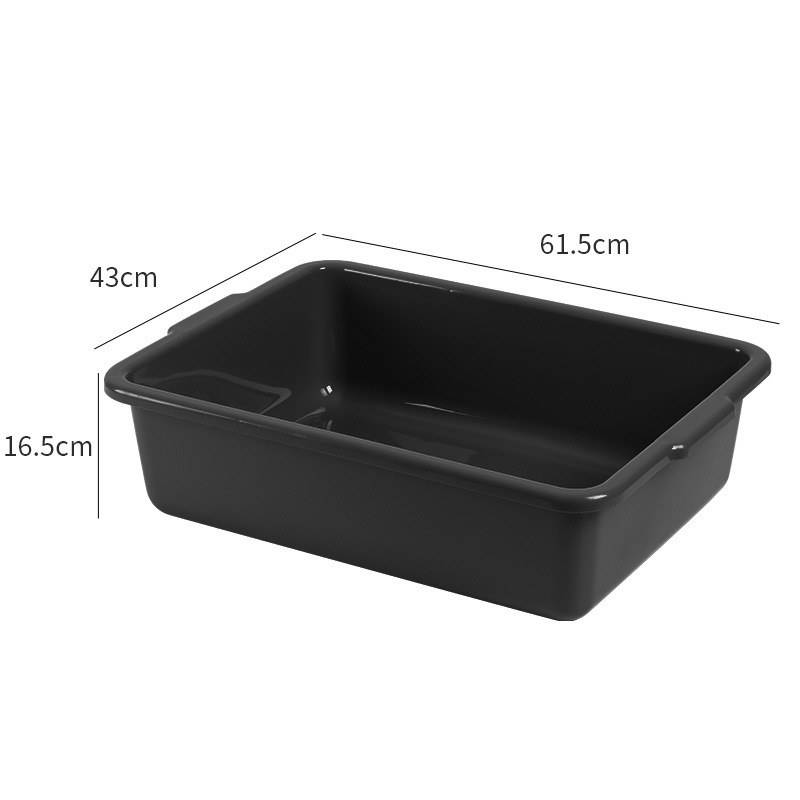 Nuevo material PP en stock congelado marisco cuenca de calidad alimentaria Cuenca del hotel barbacoa cuenca piezas cuadradas vajilla de hielo de calidad alimentaria congelado