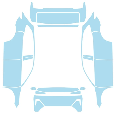 Geely Galaxy Star Wish Special: Car paint protective film