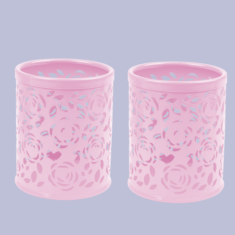 빈 라운드 펜 핑크 (2 팩)