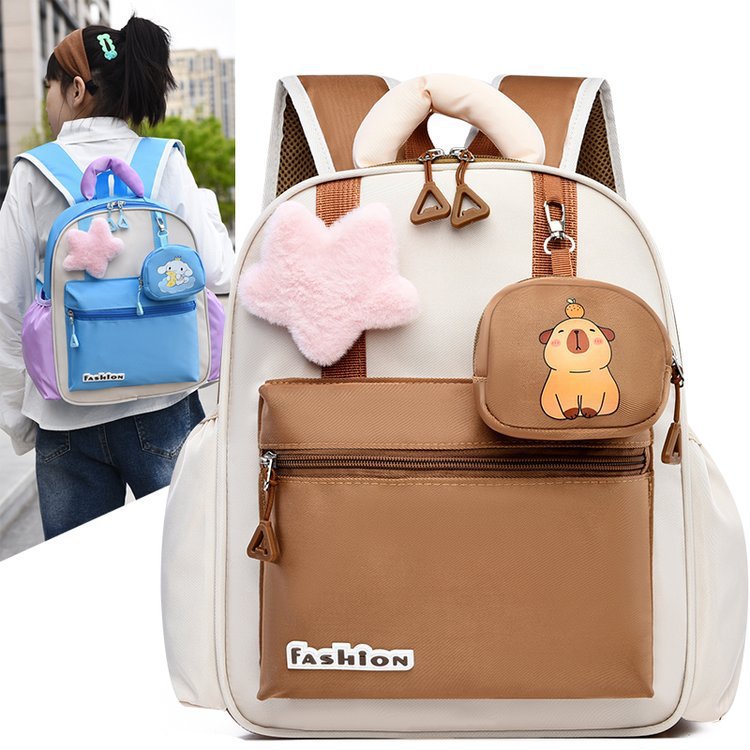 2025 nueva mochila de jardín de infantes para niños, mochila de niños, niñas de 3 - 6 años, mochila de bebé encantadora