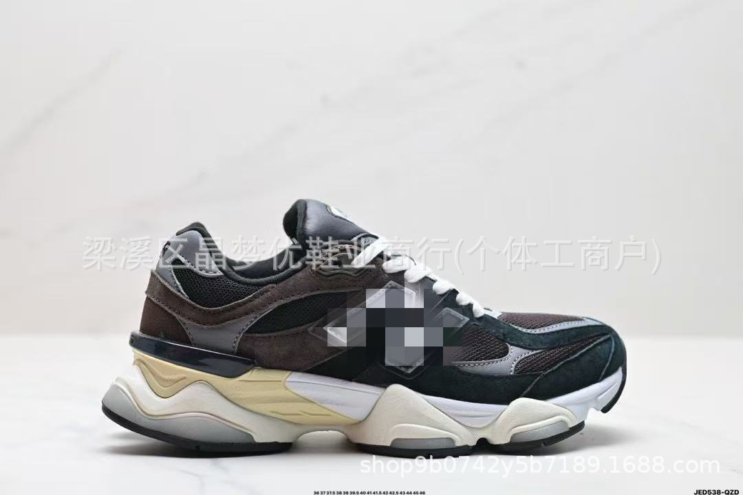 Zapatos Putian transfronterizos nb9060 amortiguador universal zapatos de papá aumentaron la altura transpirable de suela gruesa pareja zapatos deportivos casuales