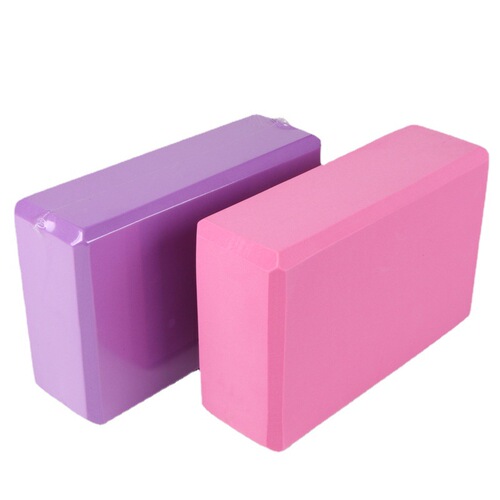 Yoga Blocks Direct Sale from Factory Non-Slip EVA Material Dance Training Blocks Foam Brick Head Density 180g Yoga Cushion