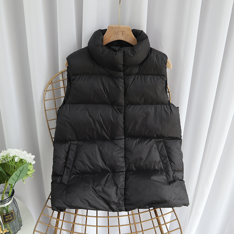 Women's down Vest 2025 Autumn and Winter New Product Vest down Jacket Large Size down Vest Women's Outerwear Women's down Vest 2025 Autumn and Winter New Product Vest down Jacket Large Size down Vest Women's Outerwear