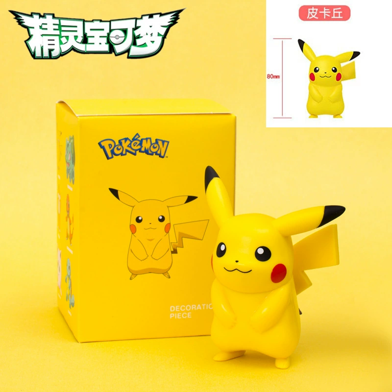 Mini Figure Toy (Pokémon) — Collectible Standing & Sleeping Poses, Boxed Miniatures