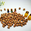 Manufacturers supply 1ML essential oil Glass Cork Cork stopper ceramics Colored glaze Clay bottle oak Stopper 8*6*8