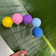 Cross-border purchase Xinyue car model dashboard decoration love letter balloon tree cartoon cake decoration balloons 5 balls